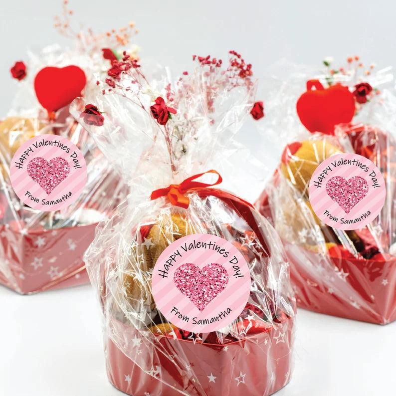Personalized Valentine's Day Stickers