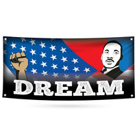 Martin Luther King Day Banner Sign