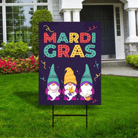 Mardi Gras 2023 Yard Sign