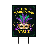 Mardi Gras 2023 Yard Sign