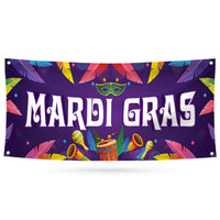 Mardi Gras Banner Sign