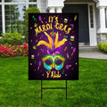 Mardi Gras 2024 Yard Sign
