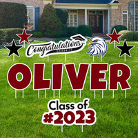 Personalized Graduation Yard Sign Letters