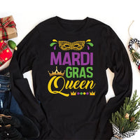 Mardi Gras Queen Long Sleeve T-Shirt
