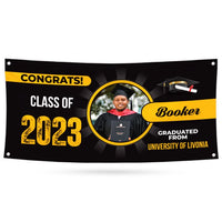 Graduation 2023 Personalized Photo Banner Sign