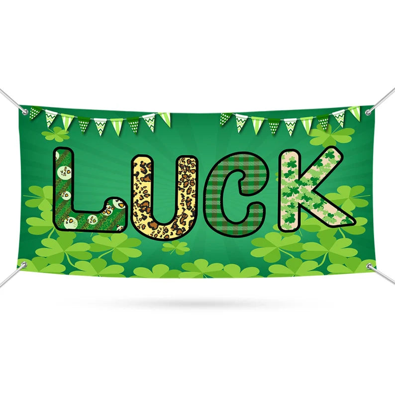 St. Patrick's Day Banner Sign