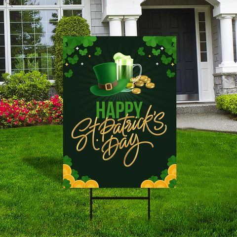 St. Patrick's Day 2023 Yard Sign
