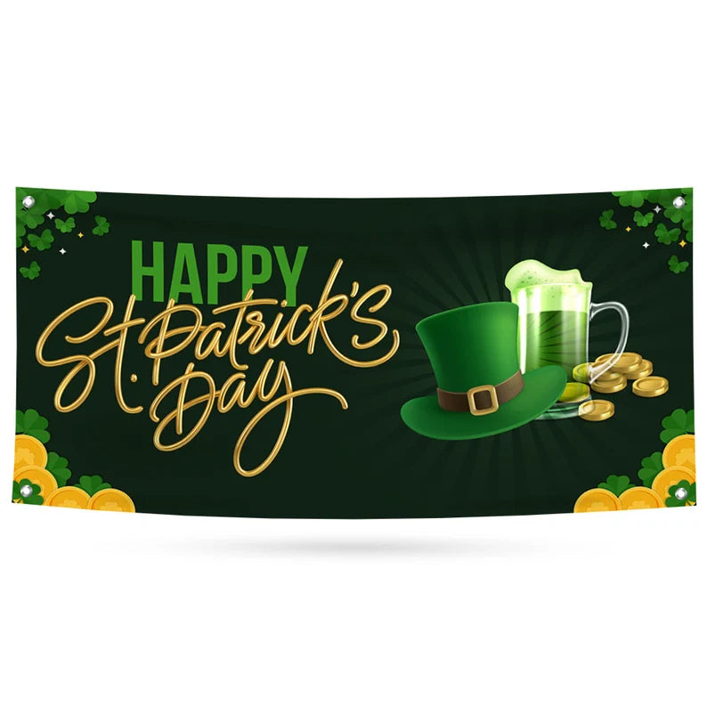 St. Patrick's Day Banner Sign