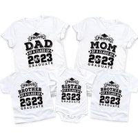 Proud Mom Dad Class of 2023 Graduate Personalized Shirt