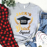 Personalized Grad Squad Shirt