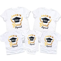 Personalized Grad Squad Shirt