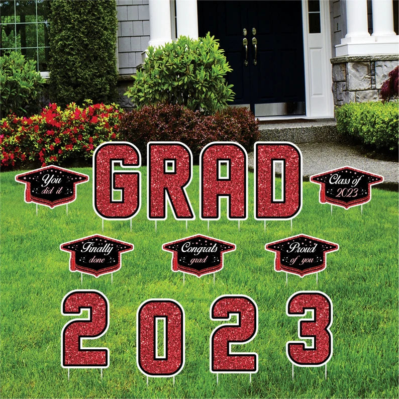 Graduation 2024 Yard Sign Letters