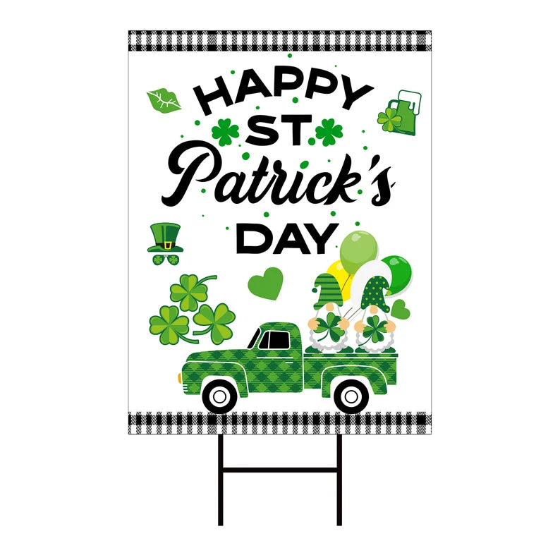 St. Patrick's Day 2024 Yard Sign