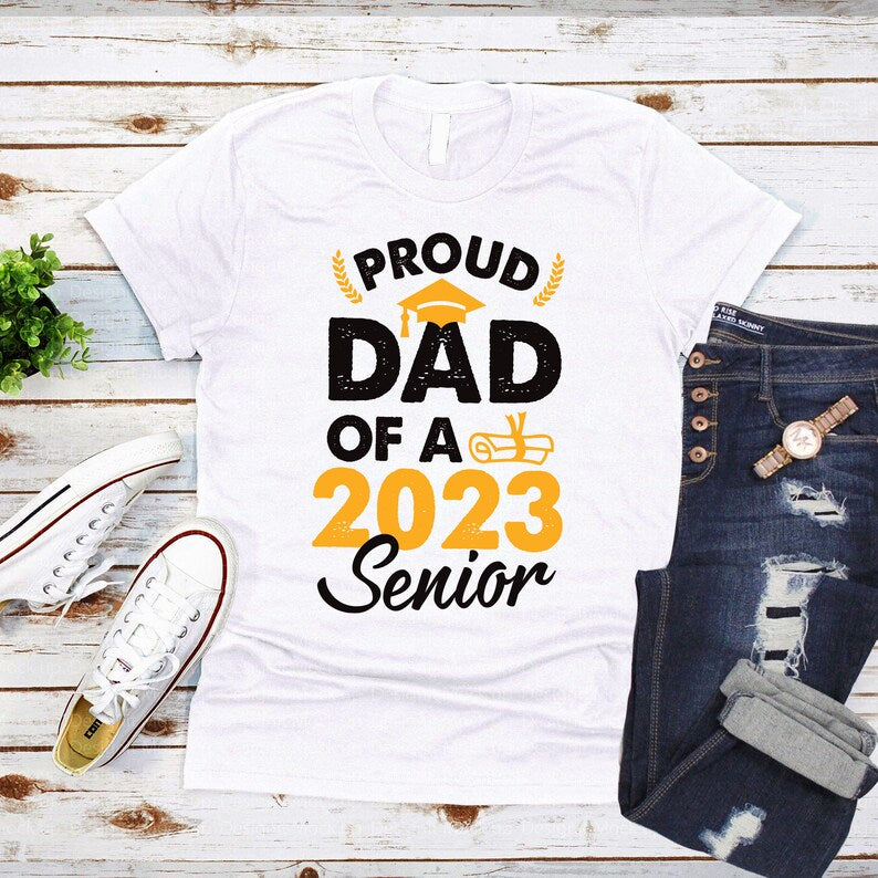 Proud Mom Dad Class of 2023 Graduate Personalized Shirt