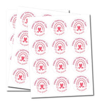 Personalized Valentine's Day Stickers