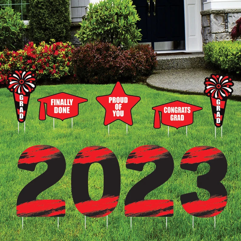 Graduation 2023 Yard Sign Letters