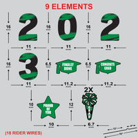 Graduation 2023 Yard Sign Letters
