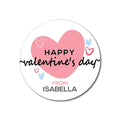 Personalized Valentine's Day Stickers