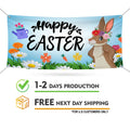 Happy Easter Day 2024 Banner Sign