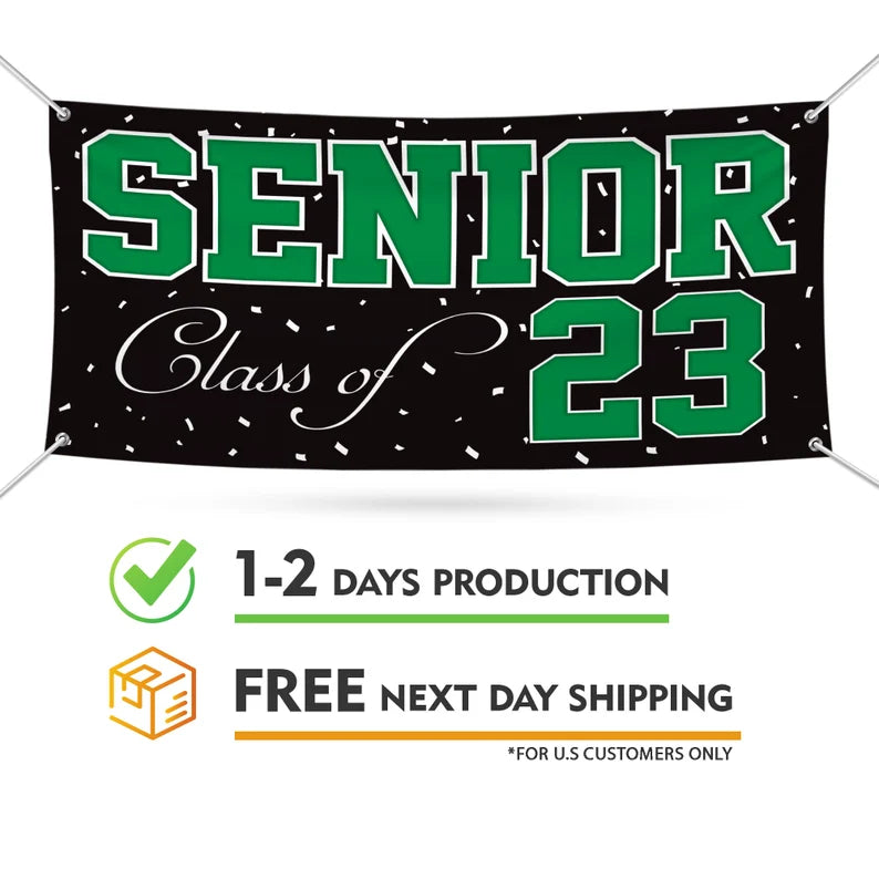 Senior Graduation 2023 Banner Sign