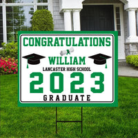 Custom Graduation Yard Sign 2023