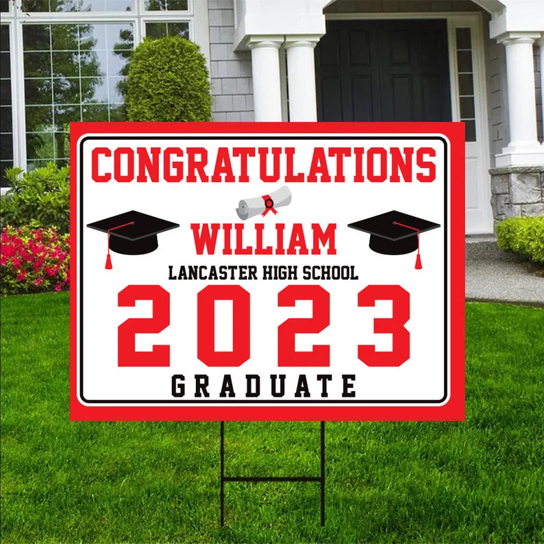 Custom Graduation Yard Sign 2023