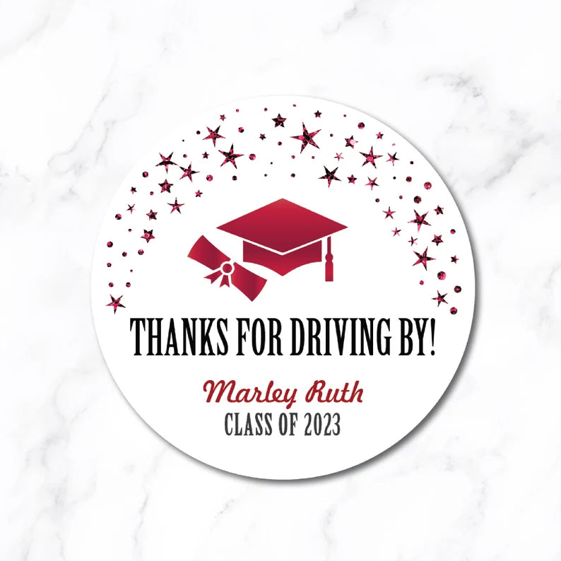 Personalized Graduation 2023 Stickers