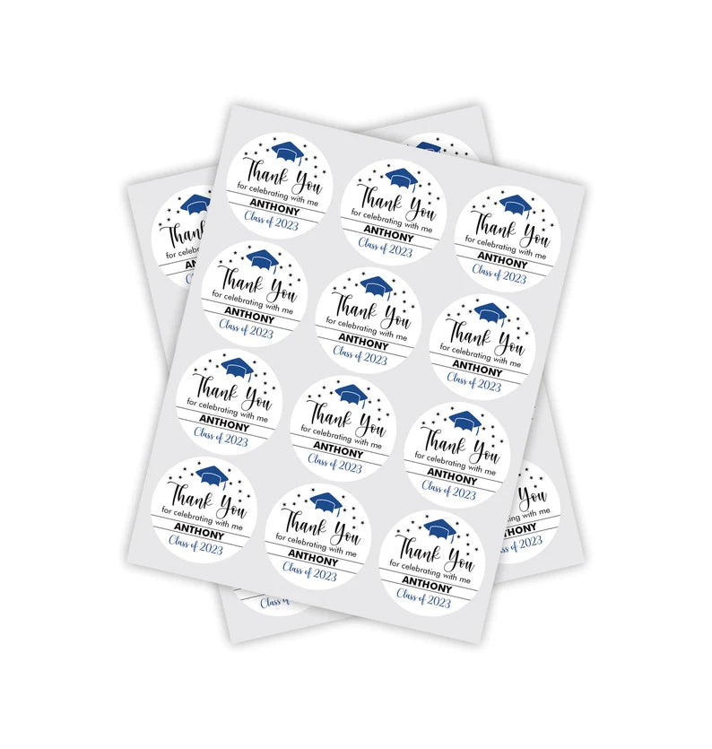 Personalized Graduation 2023 Stickers