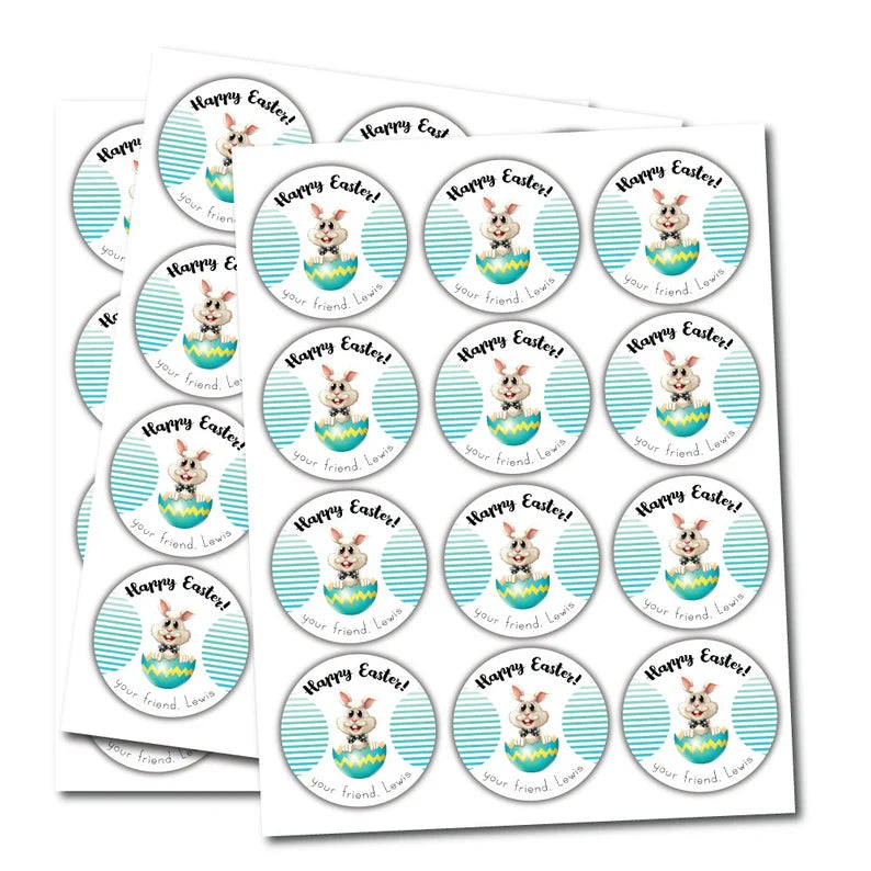 Custom Easter Bunny 2023 Stickers