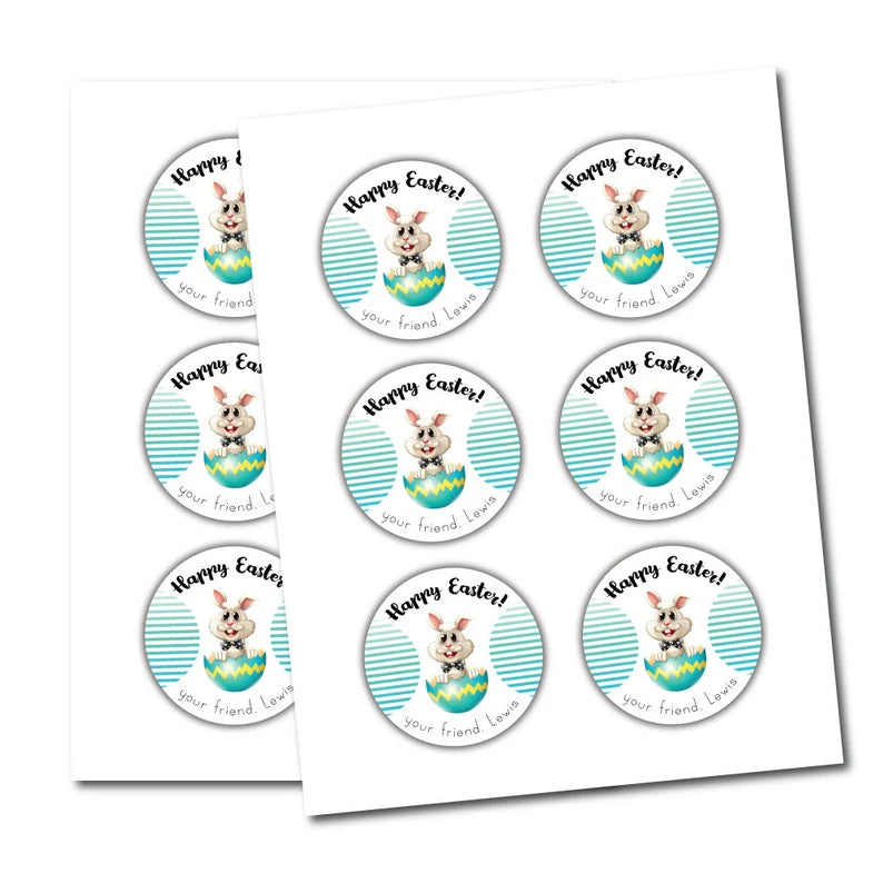 Custom Easter Bunny 2024 Stickers