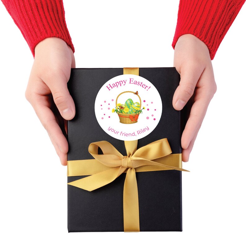 Custom Easter Basket 2023 Stickers