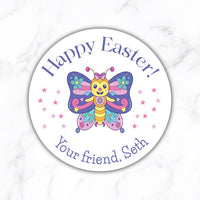 Custom Easter Spring Butterfly Stickers