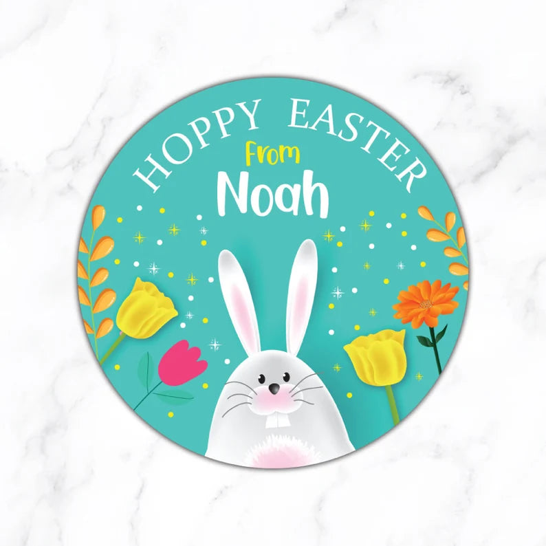 Custom Easter Bunny 2024 Stickers