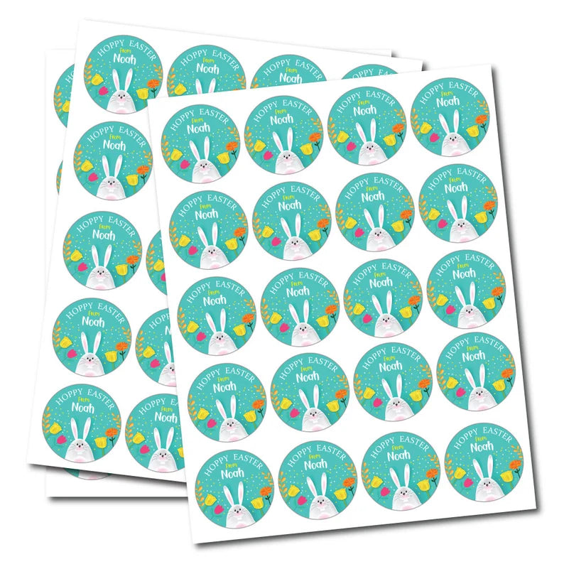 Custom Easter Bunny 2024 Stickers