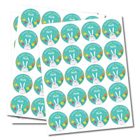 Custom Easter Bunny 2023 Stickers