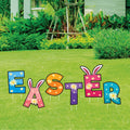 Happy Easter 2024 Yard Sign Letters