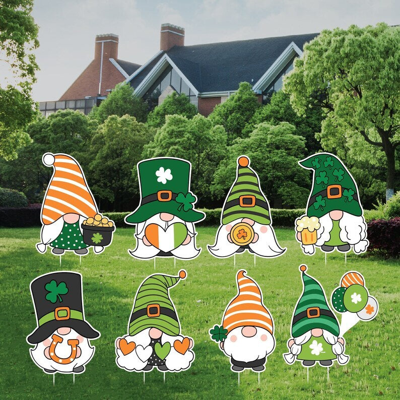 St. Patrick's Day Yard Sign Cutouts