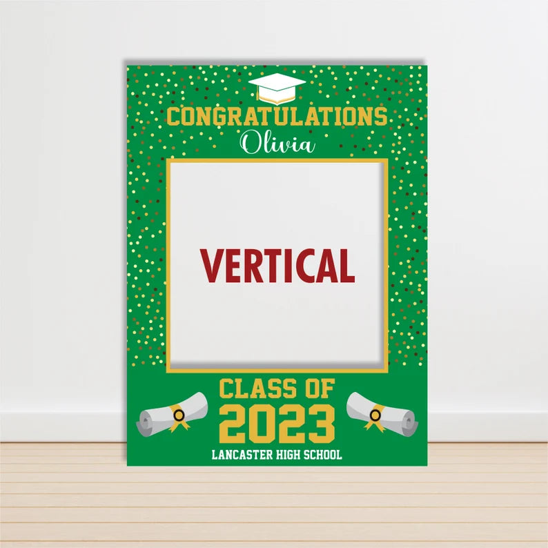 Personalized Graduation 2023 Selfie Frame