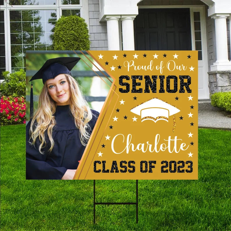 Personalized Graduation 2023 Yard Sign