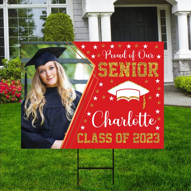 Personalized Graduation 2023 Yard Sign