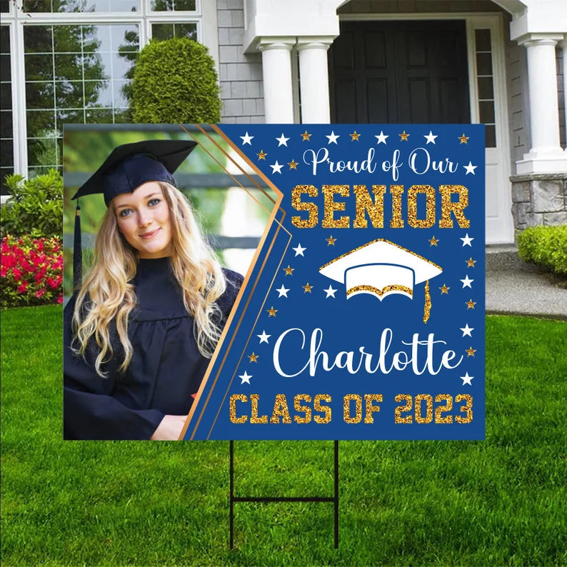 Personalized Graduation 2023 Yard Sign