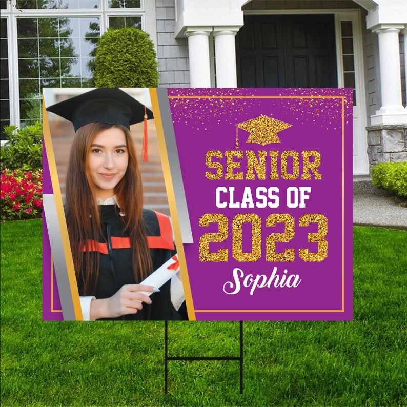 Personalized Graduation 2023 Yard Sign