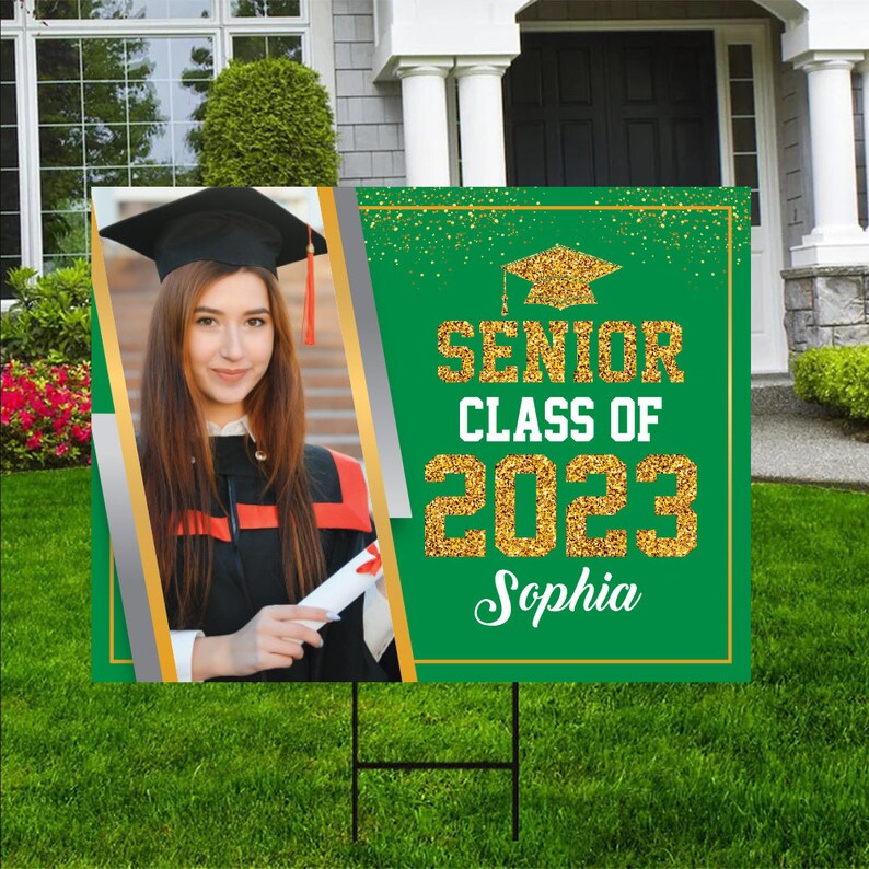 Personalized Graduation 2023 Yard Sign