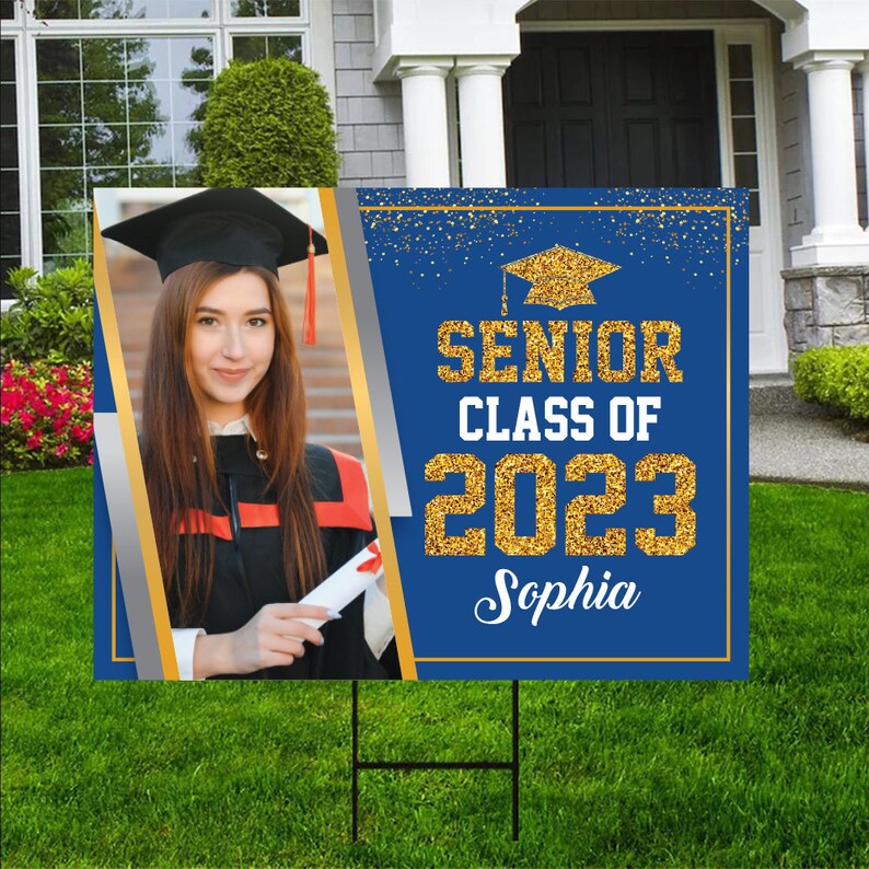Personalized Graduation 2023 Yard Sign