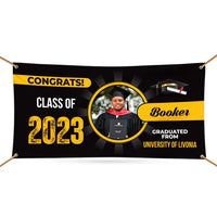 Graduation 2023 Personalized Photo Banner Sign