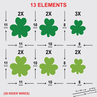 St. Patrick's Day Yard Sign Cutouts