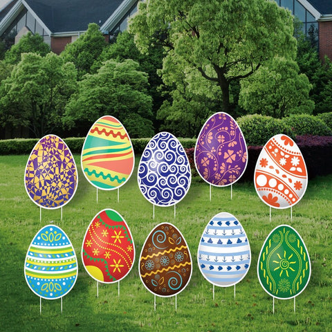 Easter Egg 2023 Yard Sign Cutouts