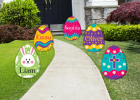 Personalized Easter Egg 2023 Cutouts