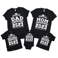 Proud Mom Dad Class of 2023 Graduate Personalized Shirt