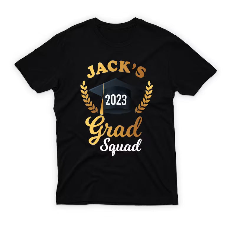 Personalized Grad Squad Shirt